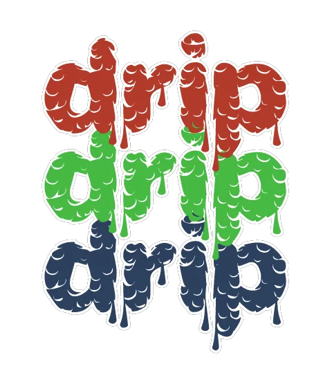 Drip drip drip sur Sweatshirt